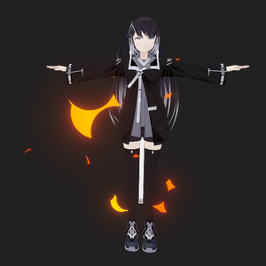 炎トゥーン効果 flame/fire toon effect