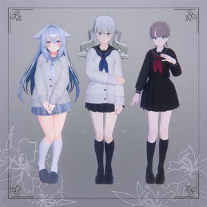 セーラー服&カーディガン✦10キャラ対応✦ 缩略图 6
