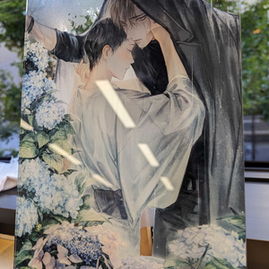 【受注生産】直筆サイン入り・アクリルプレート／もりもより「君の夜に触れる」