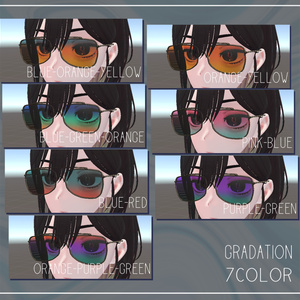 【Gurs】bridge glasses 缩略图 4