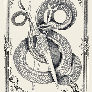 【鷸印素材集】snake tattoo