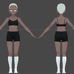 【Grus専用】GrusBody brownskinｰ厚塗り風褐色スキンテクスチャｰ 缩略图 2