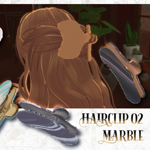 【VRC想定アクセサリー】hairclip-ヘアクリップ- 缩略图 5