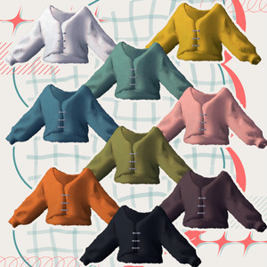 【VRC想定衣装】Fall BalletCore set【Grus】【Lapwing】【Goat Mea】【Marycia】 缩略图 4