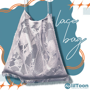 【VRC想定小物】lace bag-レースバッグ- 缩略图 2