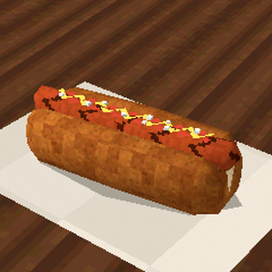 PS1風 ホットドッグ | VRChat向けローポリ小物