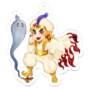 【鬼滅の刃】アラジン風 煉獄杏寿郎イメージ アクリルキーホルダー