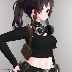 【VRChat向け】ショルダーホルスター 缩略图 5