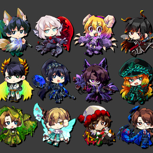 lobotomy corporation ゲブラー　アクリルキーホルダー lobotomy corporation ゲブラー アクリルキーホルダー - メルカリ