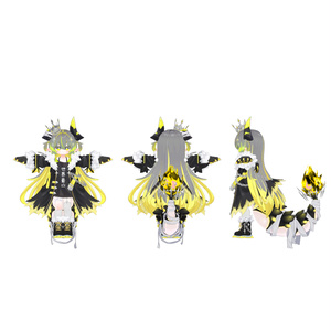 【邪竜メルヴィ専用】【5色展開】モノクロ×ビビットテクスチャセット 缩略图 8