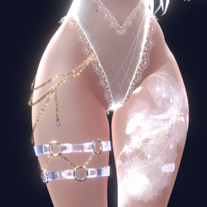 Snow Bunny Avatar [VRC] 缩略图 3