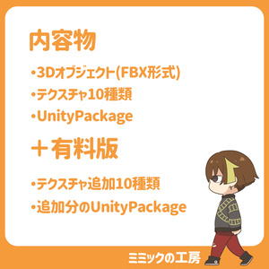 【無料配布】角柱型袖看板(突出し看板)【背景素材】 缩略图 5