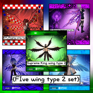 [Five wing type 2]