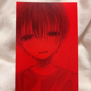 ポストカード 〔赤〕
