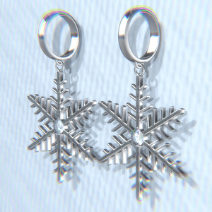 SnowFlake Earring&necklace