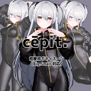 【桔梗用】cēpit【開閉ギミック付】+【旧作】動く！開く！DX桔梗ちゃん用ボディスーツ