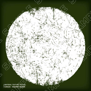 単色のグランジ素材/ Vintage grunge comic background. Abstract illustration surface dust and rough dirty wall background. Material texture vector. Crack. Round shape.