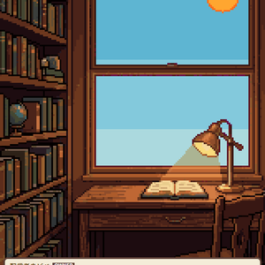 【無料】窓辺とコメント｜わんコメ連携・実天気が映るドット絵の部屋