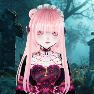 [VRoid] Vampire Gothic Lolita Dress