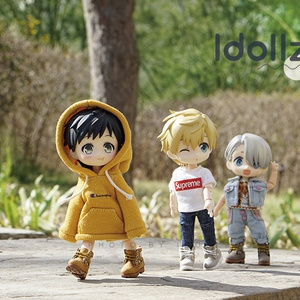 受注生産 オビツ11サイズ カンカン帽 あまむす ねんどろいどどーる等に オビツ11 服 帽子 ねんどろいどどーる OB11 夏 セット ドールハウス