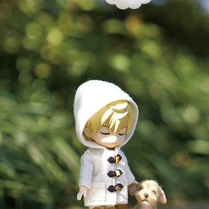 Bヴィンテージくまのピンクロンパースセットcocoriang kumukuku