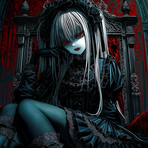 GOTHIC GIRL 1 - bouzu-kira - BOOTH