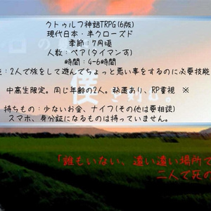 CoC6版ペア「君の夏に、僕を刻む」