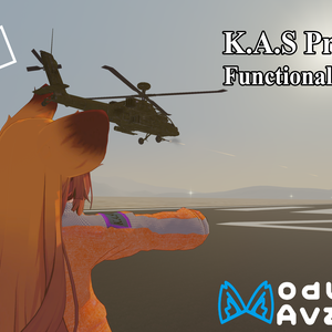 Functional Apache-64 Follower for Vrchat Avatar [MA] | VRChatアバター用機能付きApache-64フォロワー [MA]