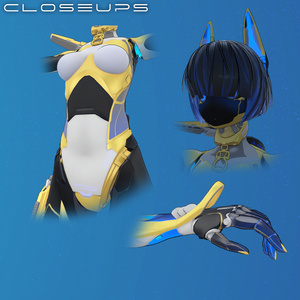 [VRCHAT] Lunar Explorer Texture for CYANT 缩略图 3