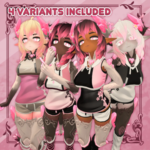 [VRChat] Blossom Texture Set for MORI 缩略图 4
