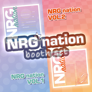 【BOOTH限定】NRG nation VOL.1 + VOL.2【CD2枚】