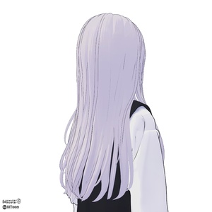【Hairstyle】MiddlePartLongHair for Lapwing 缩略图 3