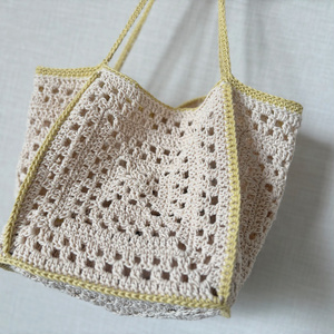 Made to order: Hand-knitted bags