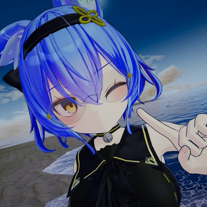 【VRChat用】シンプルリムレス眼鏡 缩略图 2