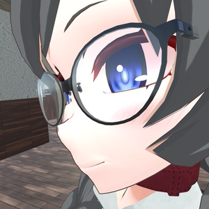 【VRChat用】メタルフレーム眼鏡 缩略图 4