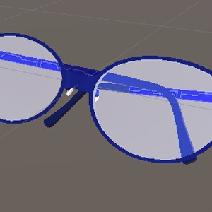 【VRChat用】メタルフレーム眼鏡 缩略图 2
