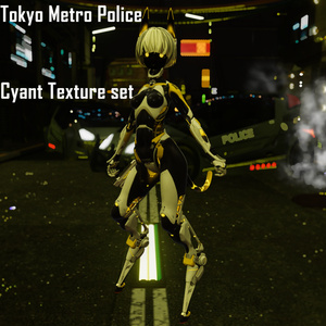 Tokyo Metro Police Cyant Texture Set 缩略图 3