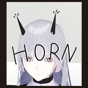 Devil Horn 悪魔の角ㅣ3D Model, VRChat