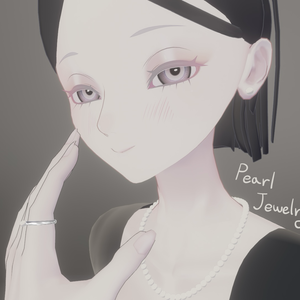 パールジュエリー Pearl Jewelryㅣ3D モデル【VRChat】