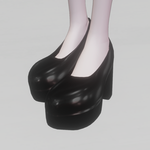 【5日間無料イベント】厚底靴 Platform Heelsㅣ3Dモデル【VRChat】