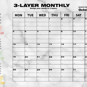 3-LAYER MONTHLY【2026年10月号】