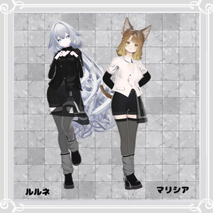 【モード・ショートパンツスタイル】 heart【複数アバター対応】 缩略图 4