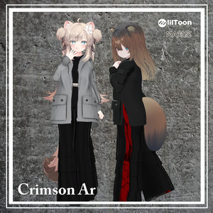 【ストリート・ミリタリーパンツスタイル】 Crimson Ar 【複数アバター対応】