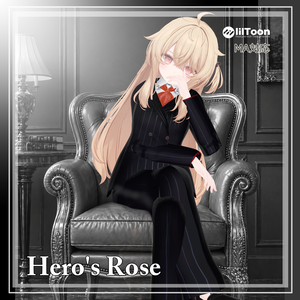 【フォーマル/クラシック・パンツスタイル】Hero's Rose 【複数アバター対応】 
