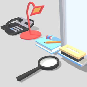 3D (Low Poly)オフィスツール