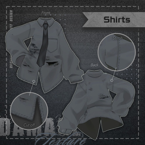 【キプフェル専用】ダメージテクスチャ -Damage Texture-【シャツ＋ベスト】 缩略图 2