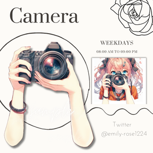 【Vtuber素材】カメラを持つ手 / camera〈透過png〉全6種