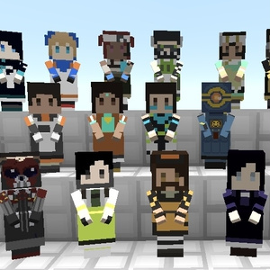 マインクラフト メイドテクスチャパック Apex Legends