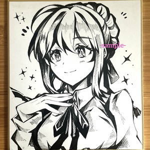 [FGO] 세이버 손으로 그린 ​​일러스트