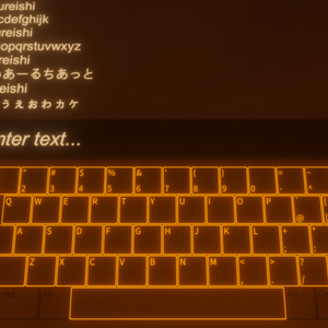 VRChatワールド用Udonキーボード [SDK3]